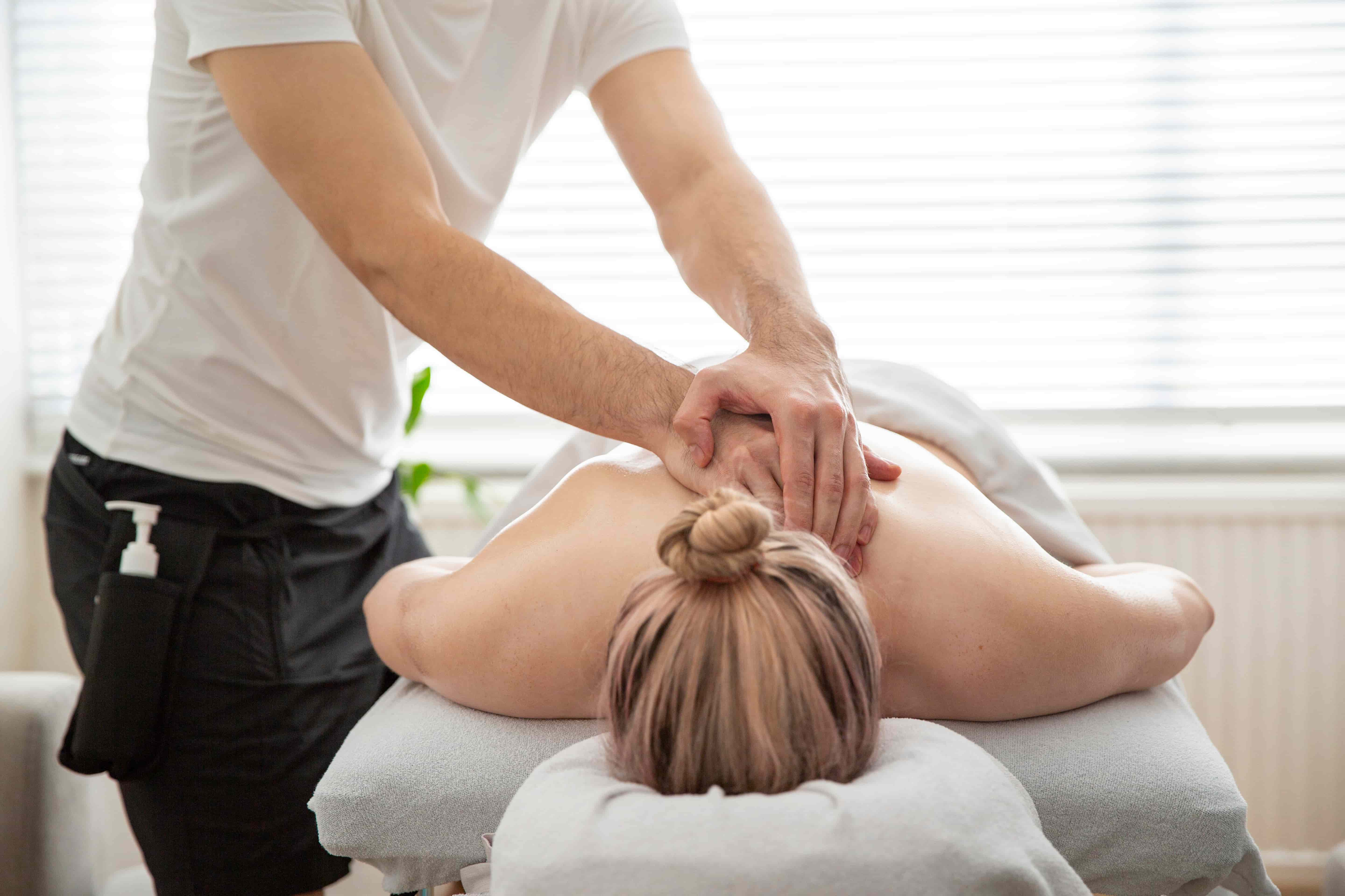 Deep tissue massage at the New Malden KT3 clinic — Supreme Sports Therapy, Beverley Road